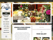 Tablet Screenshot of carsonsfoodservice.com